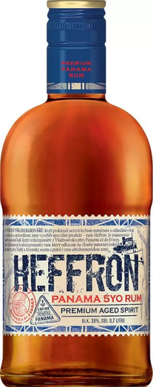 Heffron rum 38 % 0,7 l