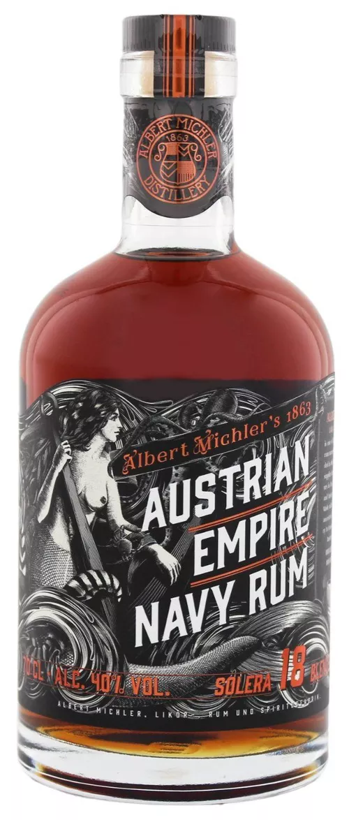 Austrian Empire Navy Rum Solera 18 40 % 0,7 l