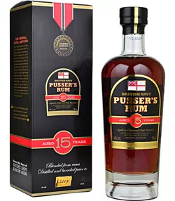 Pusser´s 15 yo 40 % 0,7 l