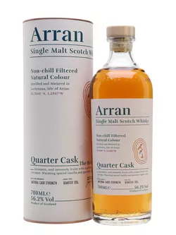 Arran Quarter Cask 56,2 % 0,7 l