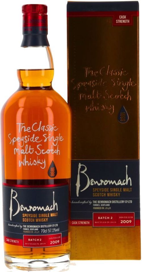 Benromach Batch 2 2009 0,7l 57,1% / Rok lahvování 2019