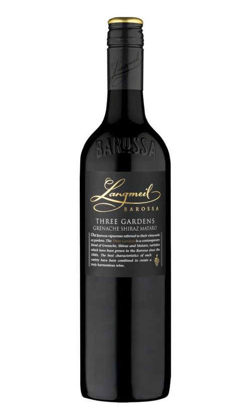 Langmeil Three Gardens Shiraz Mataro Grenache 2017 0,75l 14,5%