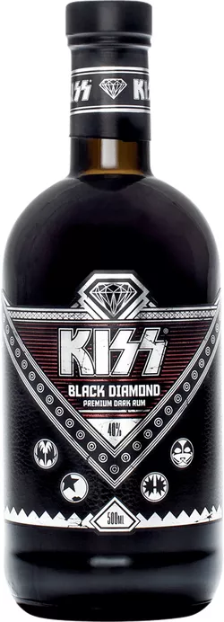 Kiss Black Diamond Rum 40 % 0,5 l