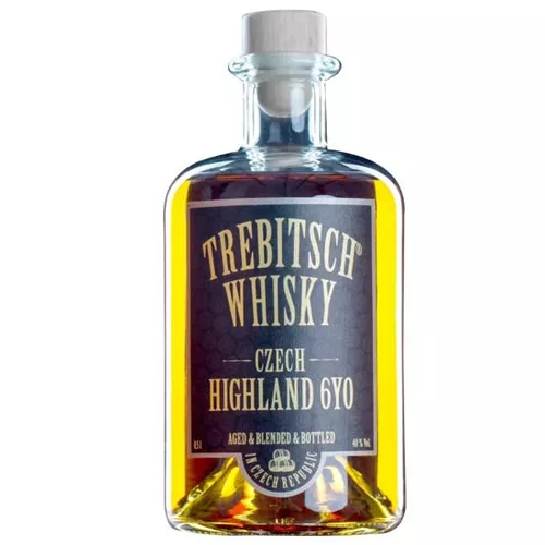 Trebitsch Whisky TREBITSCH CZECH HIGHLAND 6 YO BLENDED WHISKY 40% 0.5l