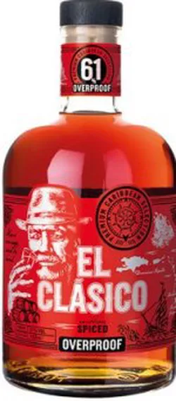 El Clásico Overproof Spiced 61 % 0,7 l