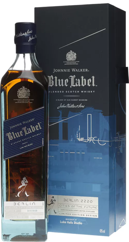 Johnnie Walker Blue Label City Of The Future Berlin 40% 0,7l