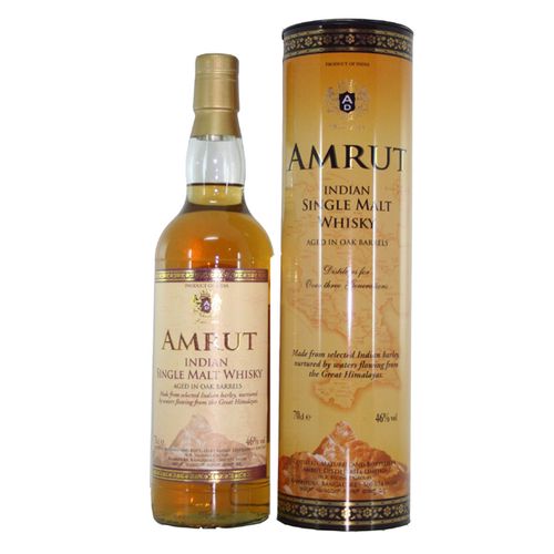 Amrut Indian Single Malt 46% 0,7 l (holá láhev)