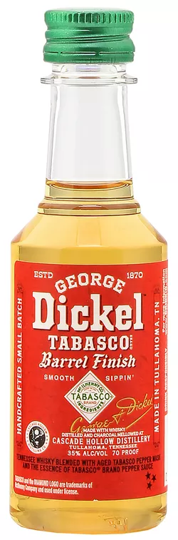 George Dickel Tabasco Barrel Finish 35% 0,05l