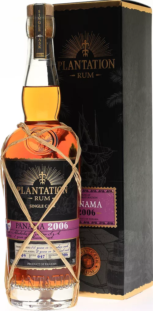 Plantation Panama 2006 Single Cask 2019 Muscat Wine Cask Finish 41,9% 0,7 l