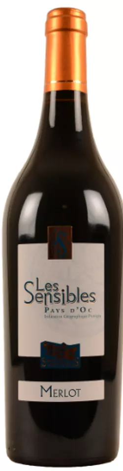 Les Sensibles Vin de Pays d'Oc Merlot 14 % 0,75 l