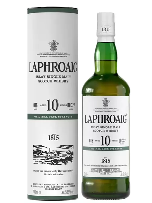 Laphroaig 10 yo Cask Strength Batch 16 58,5% 0,7l