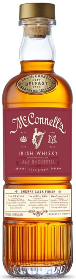 McConnell's Irish Whisky 5 yo  Sherry Cask 46% 0,7l