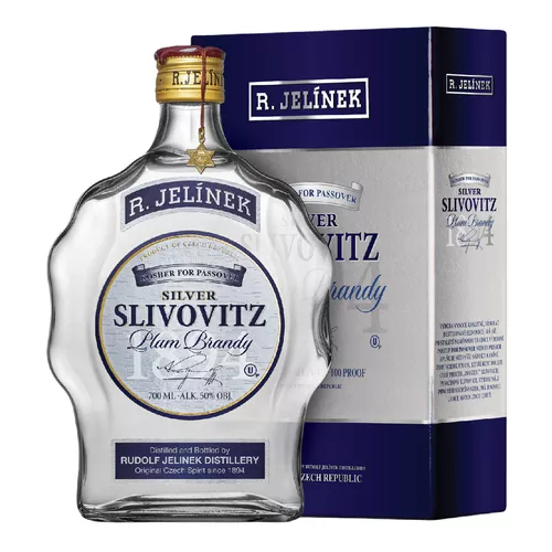 Silver Slivovitz Budík Rudolf Jelínek 50 % 0,7 l