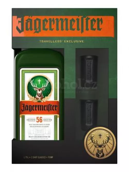 Jagermeister Party Pack 35 % 1,75 l