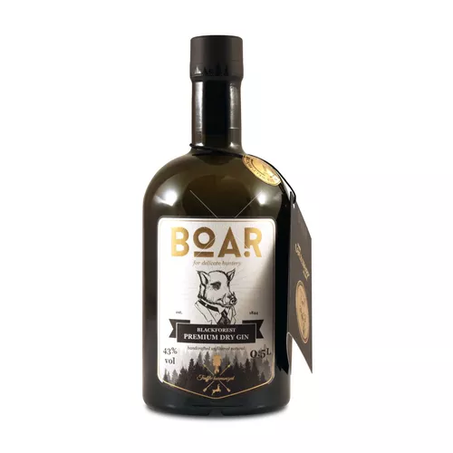 BOAR Blackforest Premium Dry Gin 43 % 0,5 l