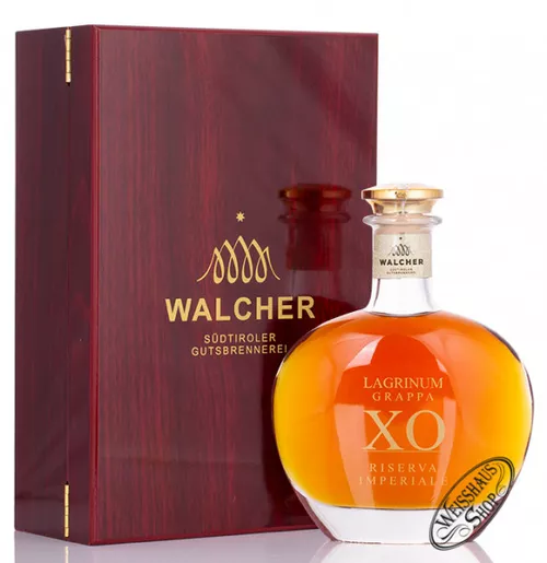 Grappa Lagrinum XO Walcher 40 % 0,5 l