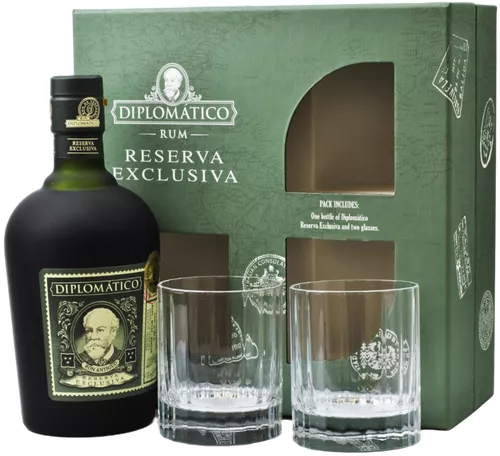 Diplomatico Reserva Book 40 % 0,7 l (Dárkové balení)