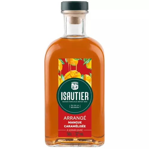 Isautier Arrangé Caramelized Mango 40% 0,5l