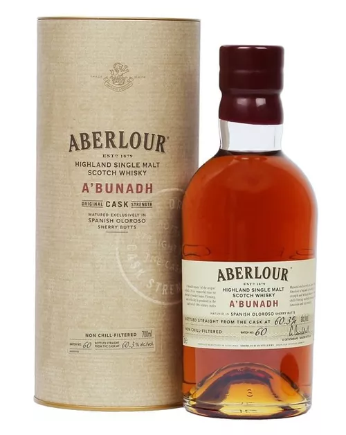 Aberlour A´Bunadh  62,7%  0,7 l