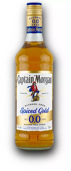 Captain Morgan Spiced Gold Alcohol Free 0 % 0,7 l