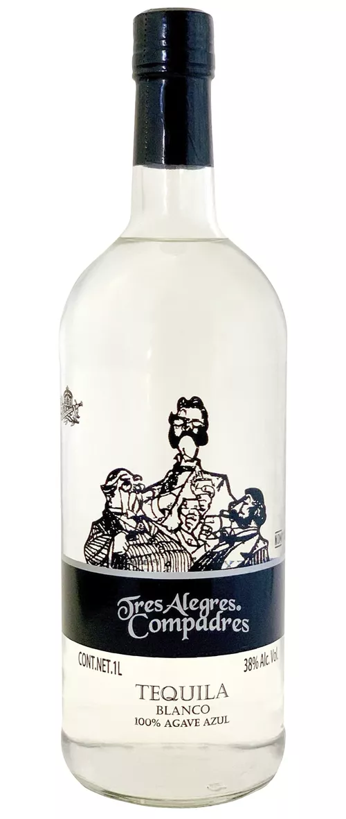 Tequila Tres Alegres 38 % Blanco 1 l