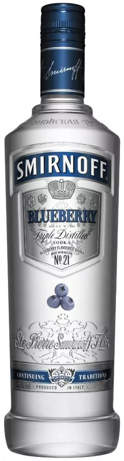 Smirnoff Blueberry 37,5 % 1 l