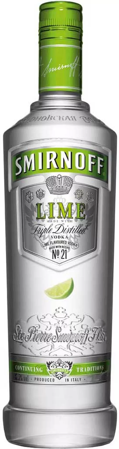 Smirnoff Lime 37,5 % 1 l