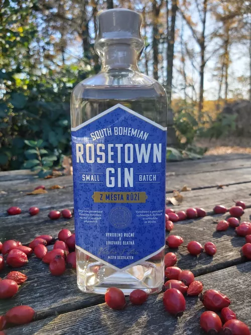 Blatná Rosetown gin z města růží 40 % 0,7 l